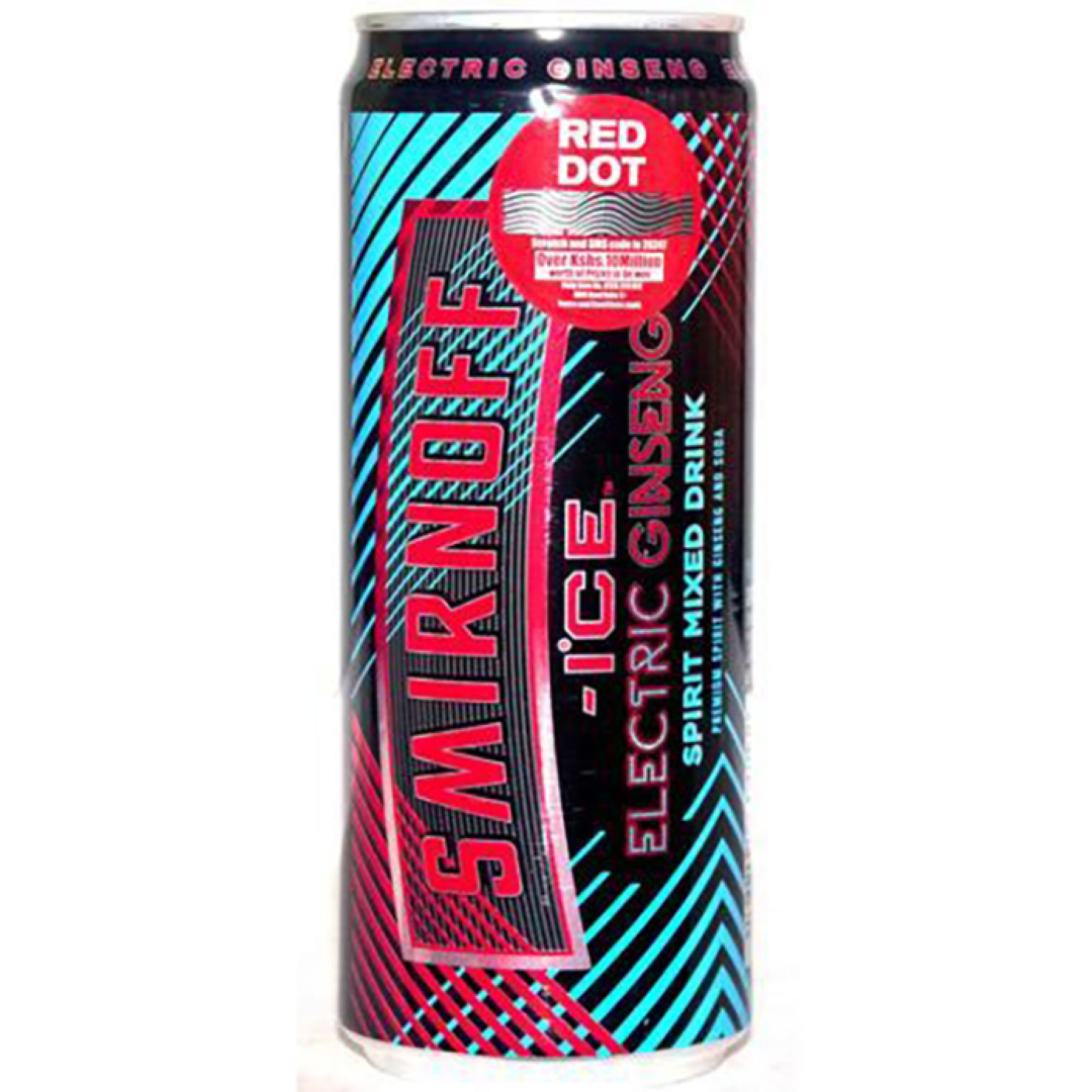 SMIRNOFF ELEC GINSENG CAN 330ML